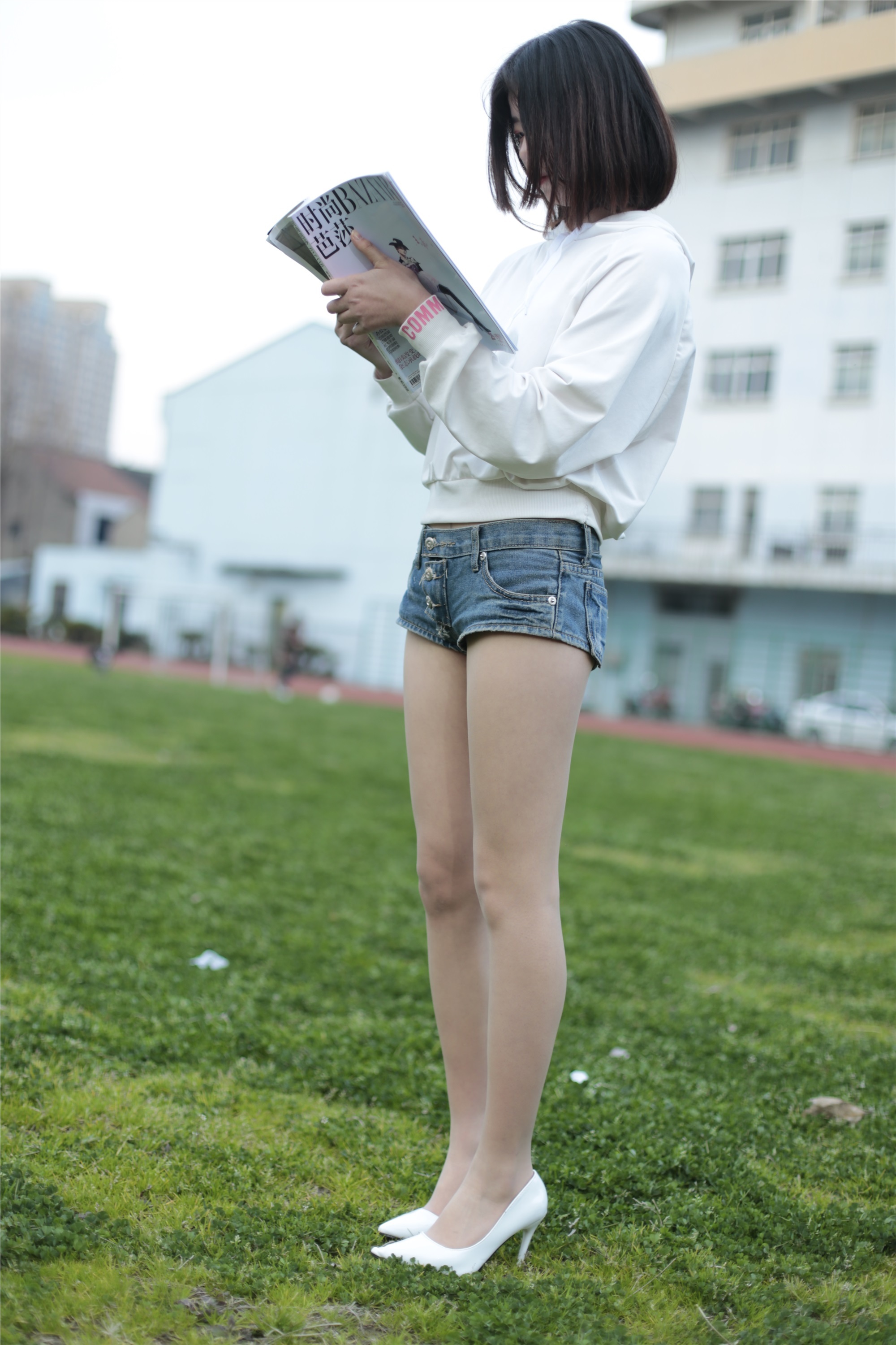 奈丝写真 NO.034 喵璃-穿过运动场的青春气息